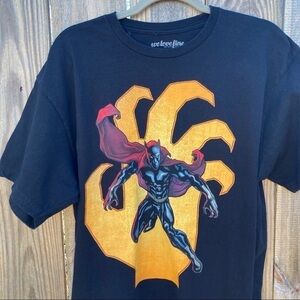 Marvel Comics Black Panther T shirt mens Large